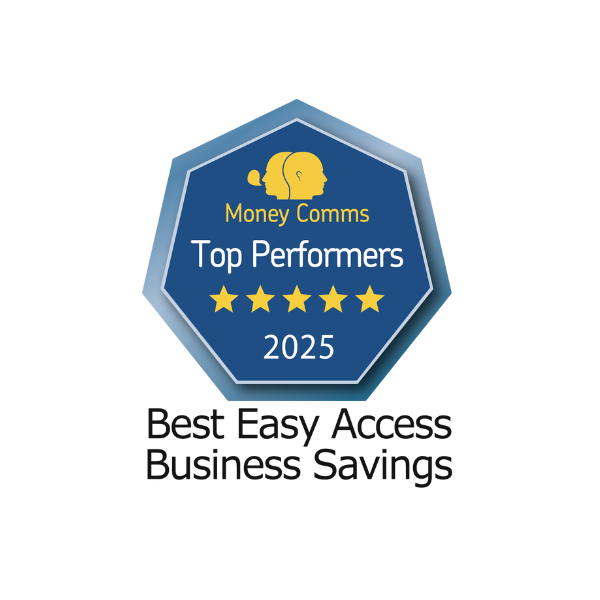 MoneyComms Top Performers 2025: Best Easy Access Business Savings Provider - HTB